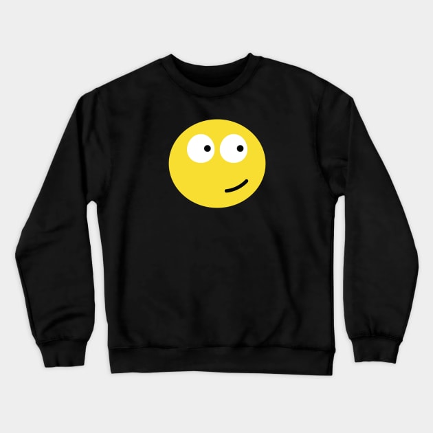 imoji icons, yellow imoji, Emojis smiley, Emojis, face imoji, imoji expression, imoji graphic Crewneck Sweatshirt by TheMeddlingMeow